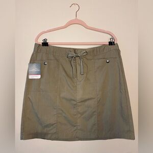 Eddie Bauer Olive Mini Skirt